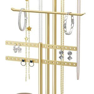 Jewelry Stand Holder Organizer: 14.5" Sturdy Jewelry Hanger, Gift for Wo…